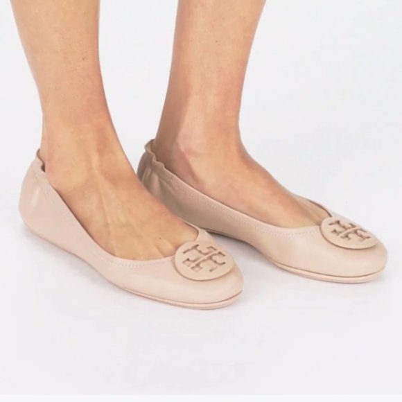 tory burch minnie travel ballet flat goan sand